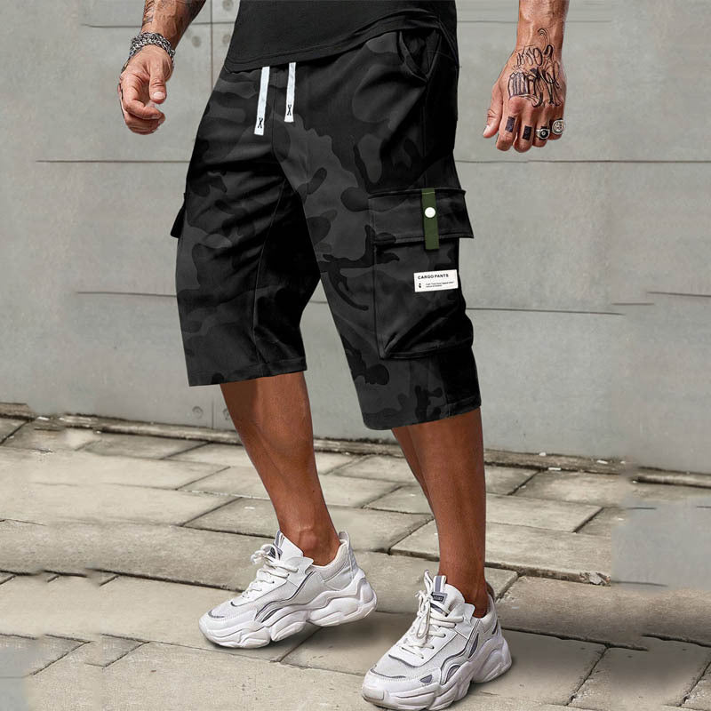 Jose - Pantalones cortos con cordón y bolsillos