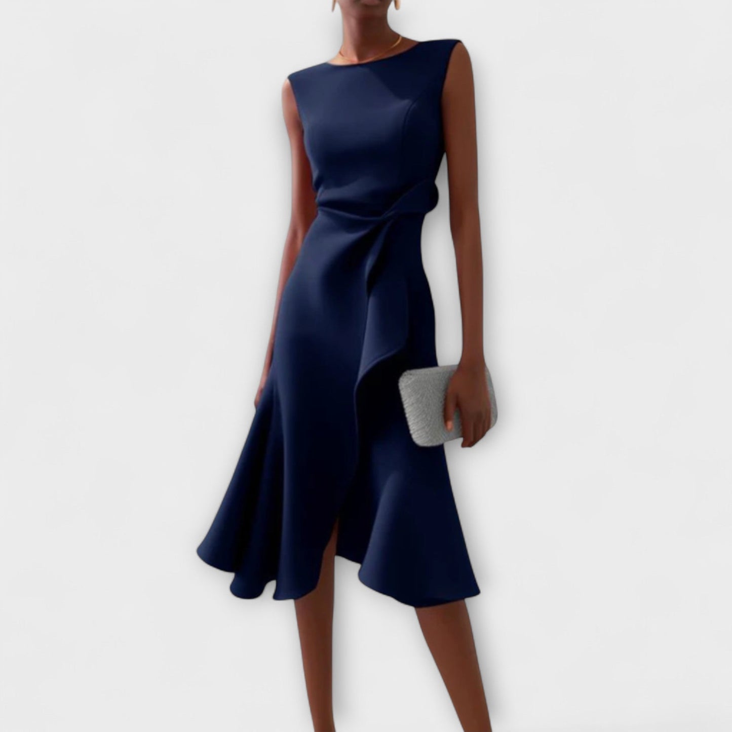 Darlene - Vestido midi sofisticado