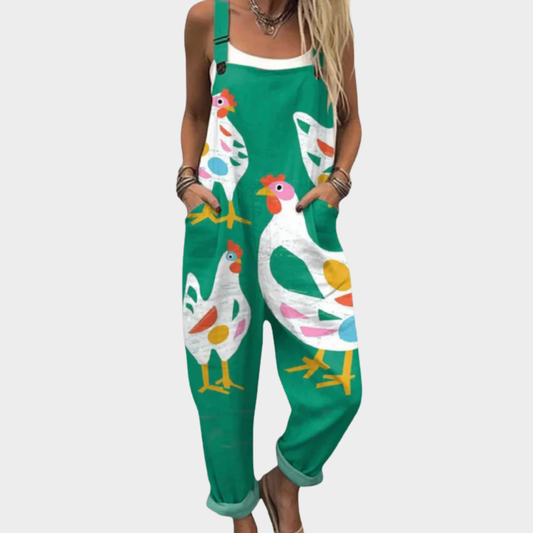 Mono cómodo estampado