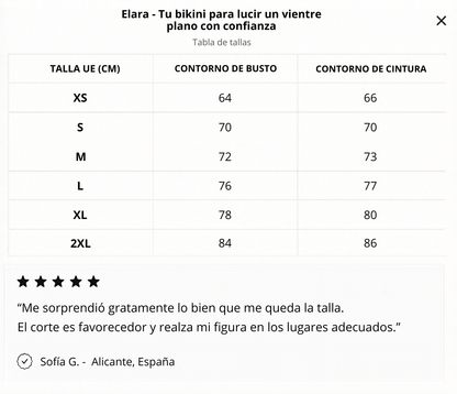 Elara - Tu bikini para lucir un vientre plano con confianza