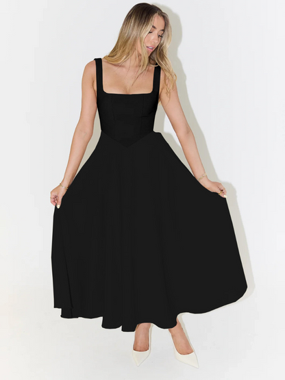MELISA - Vestido sencillo, femenino y fluido