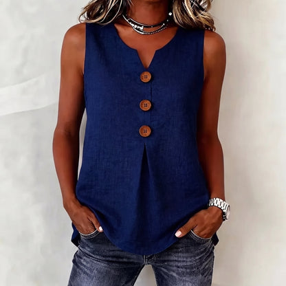 Clara - Blusa sin mangas