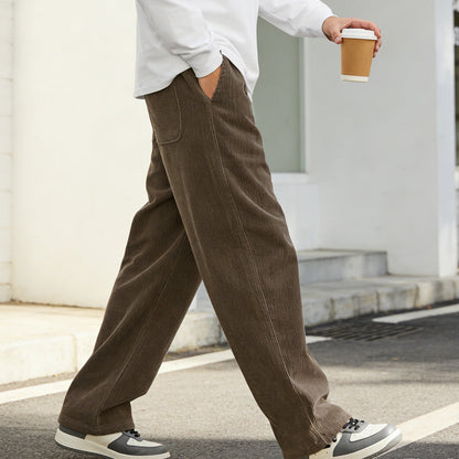David- Pantalones de hombre con corte holgado
