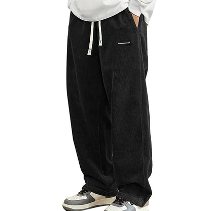 David- Pantalones de hombre con corte holgado