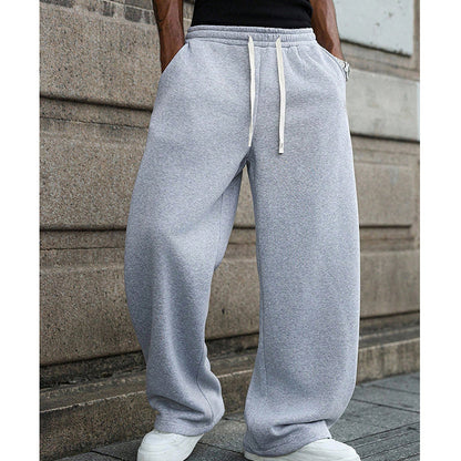 Elvis- Pantalones Holgados con Cordón y Bolsillos
