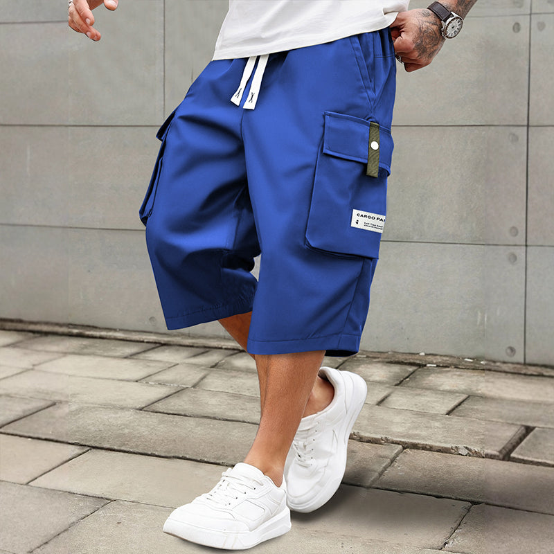 Jose - Pantalones cortos con cordón y bolsillos