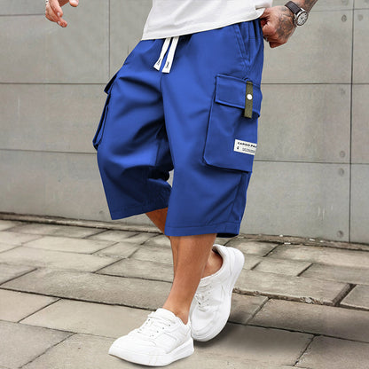Jose - Pantalones cortos con cordón y bolsillos